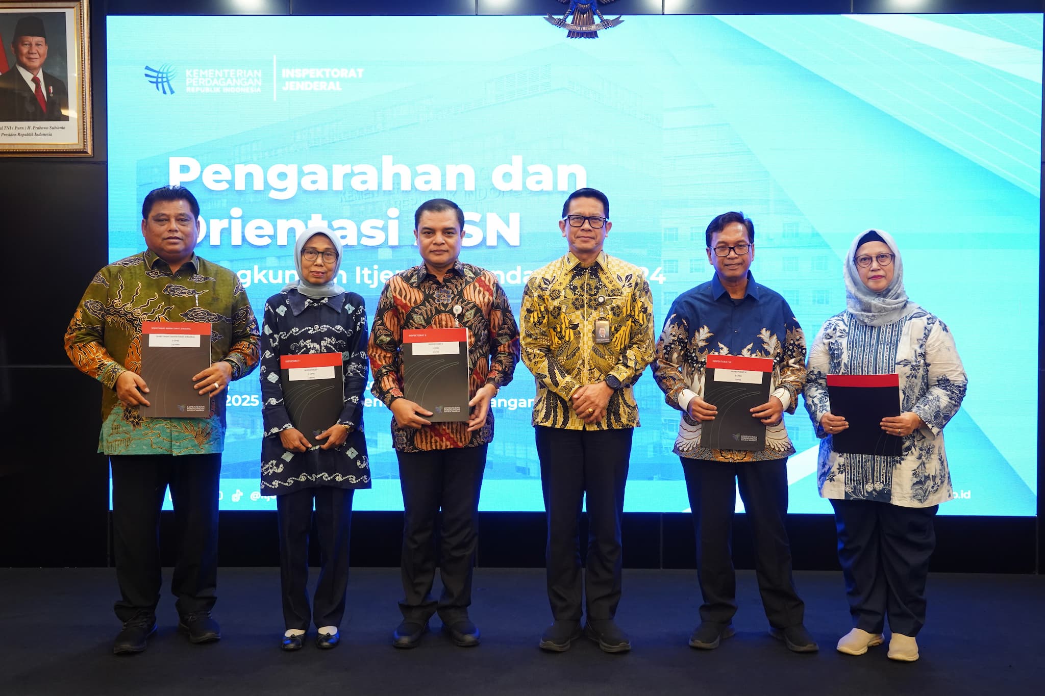 Pengarahan dan Orientasi ASN di Lingkungan Inspektorat Jenderal Kemendag T.A. 2024