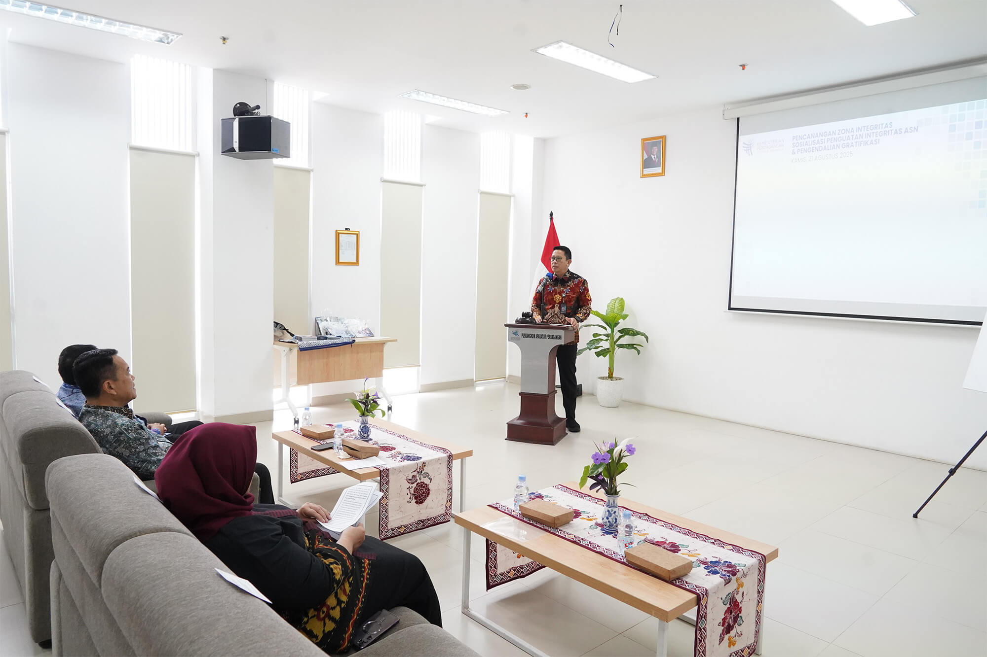 Kemendag Gelar Sosialisasi Penguatan Integritas ASN serta Pengendalian Gratifikasi