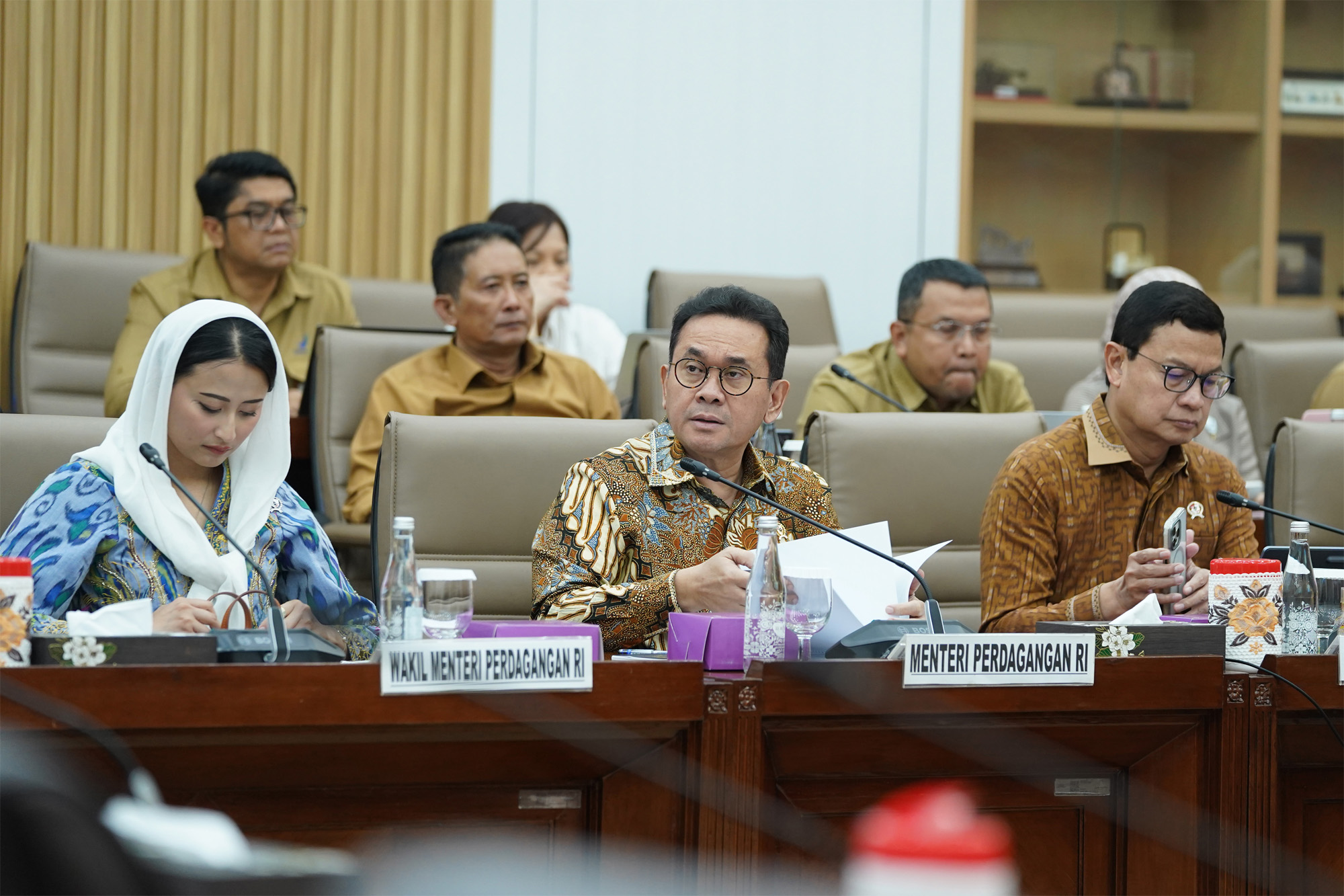 Rapat Kerja Kemendag dengan Komisi VI DPR-RI