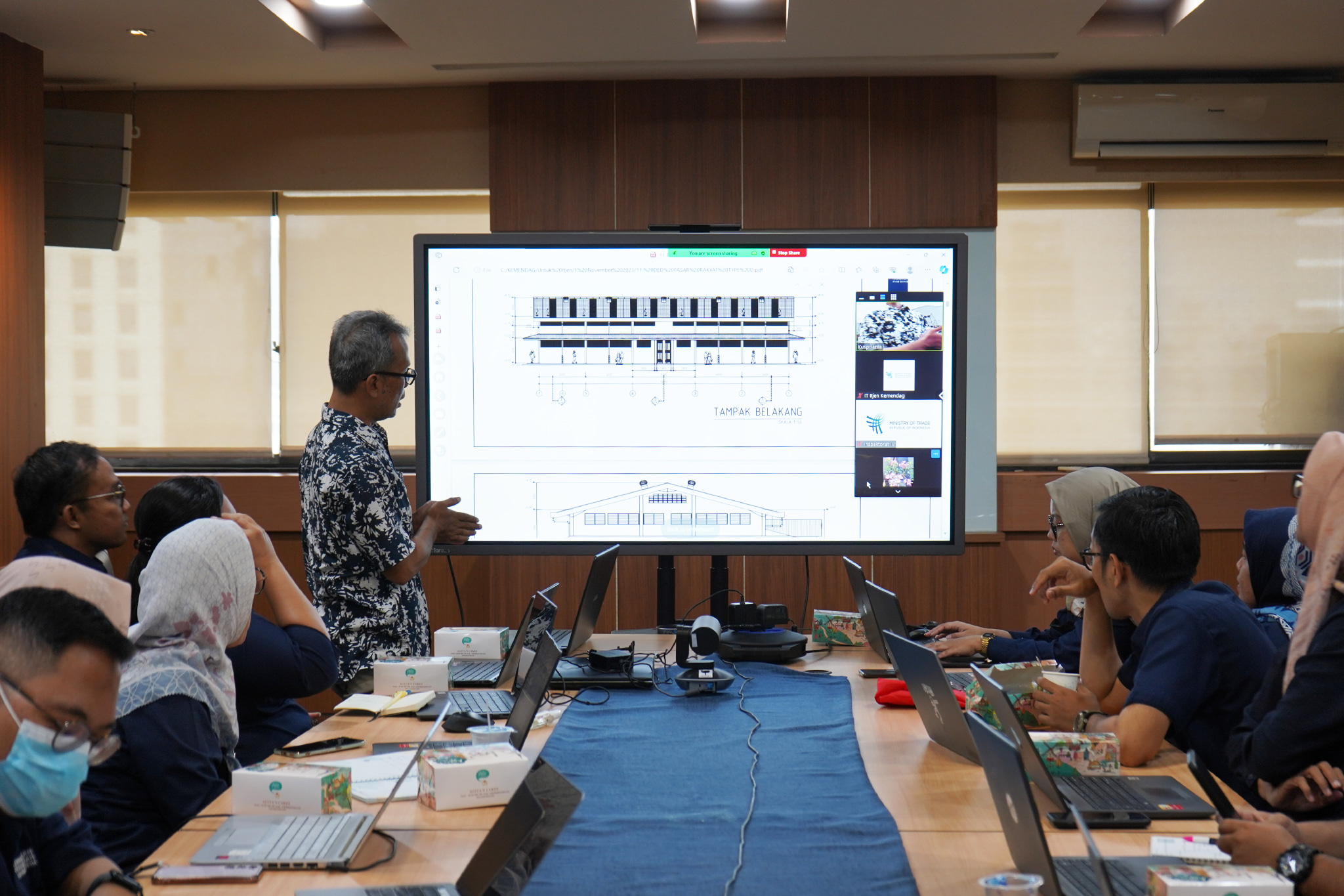 Pelatihan Kantor Sendiri Audit Konstruksi Pasar Rakyat, Dana Tugas Pembantuan