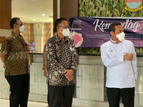 Bantuan Kemendag Peduli Dalam Penanganan Pandemi Covid 19 - ITJEN