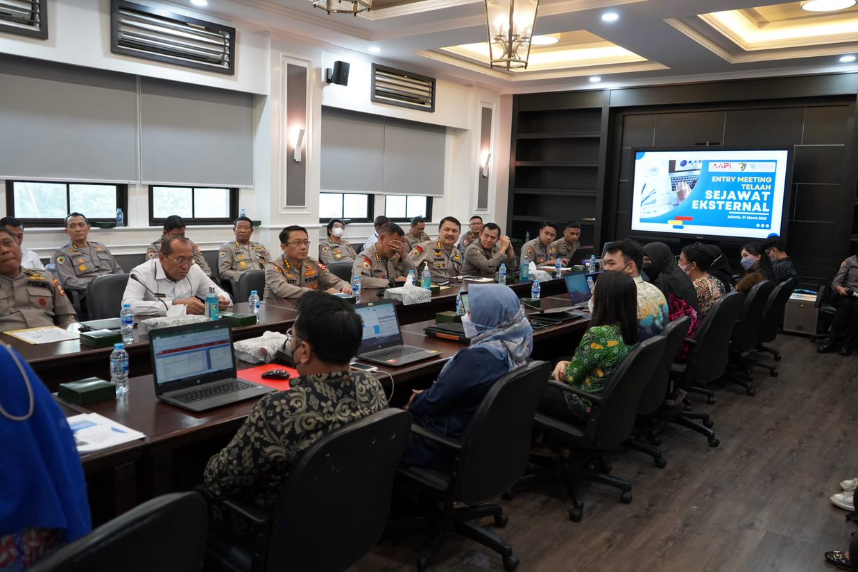 Entry Meeting Telaah Sejawat Eksternal (TSE) Inspektorat Jenderal ...