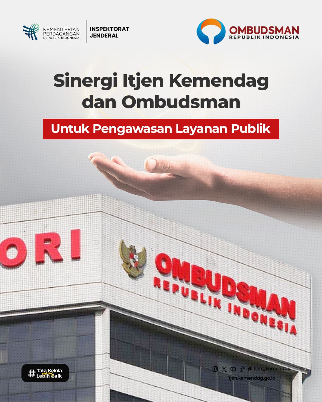 Sinergi Ombudsman RI dengan Inspektorat Jenderal